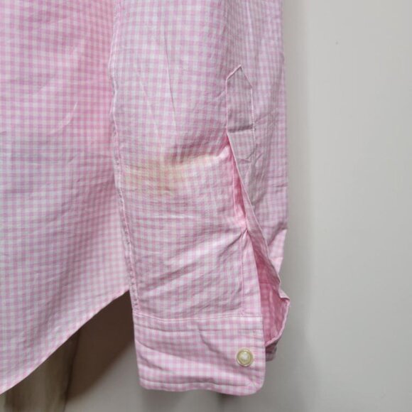 Ralph Lauren Mens Slim Fit Button Down Shirt Pink - Picture 9 of 11